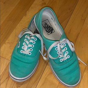 Teal Vans